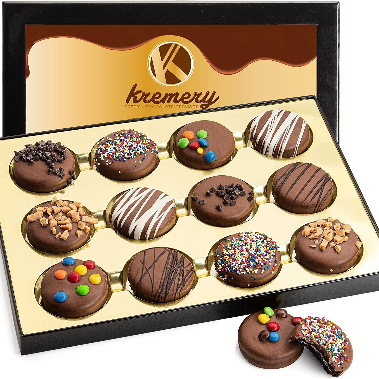 Dairy Chocolate Covered Sandwich Cookies (12 Count)
