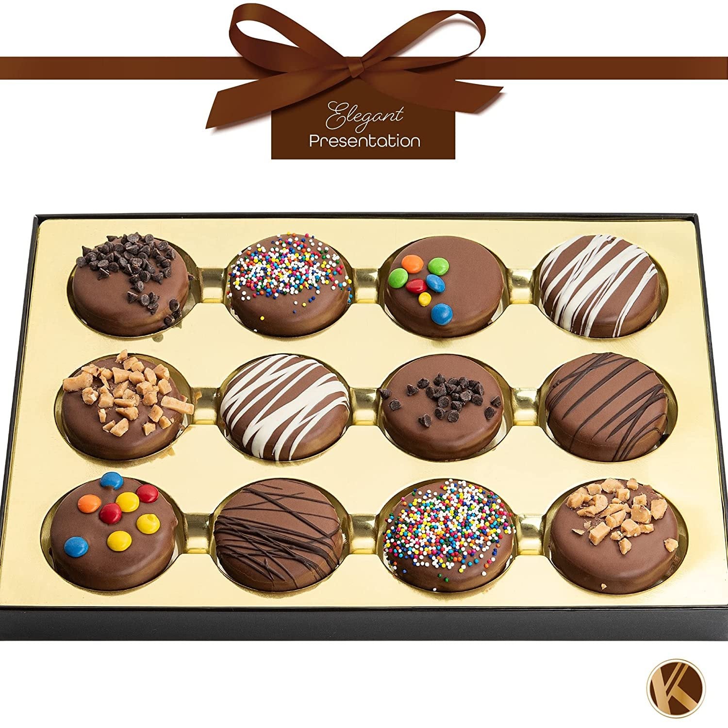 Dairy Chocolate Covered Sandwich Cookies (12 Count)